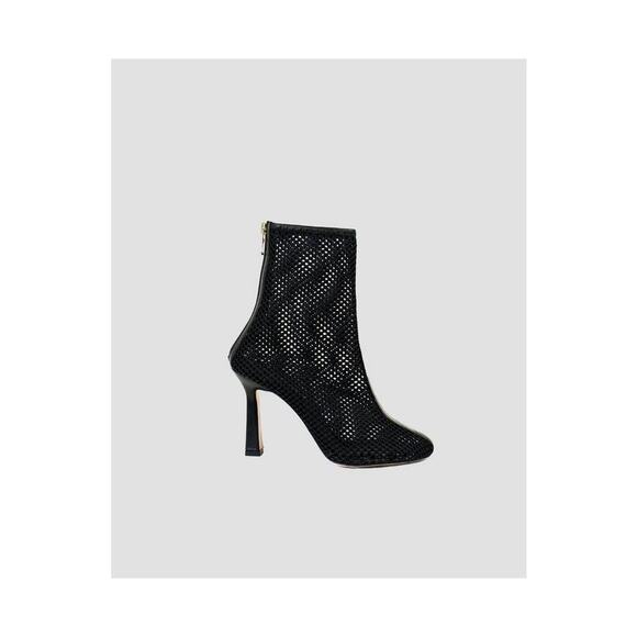 Theo the Label Astraea Mesh Bootie in Black 37 - Picture 1 of 4